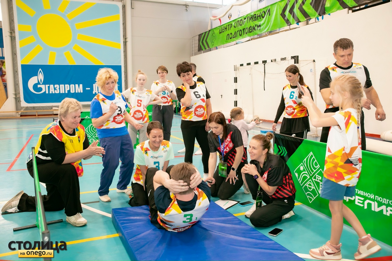 Соревнования по ГТО среди семейных команд прошли в Петрозаводске