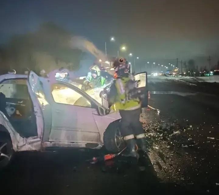 Три человека пострадали в ДТП на трассе «Кола» в Прионежском районе