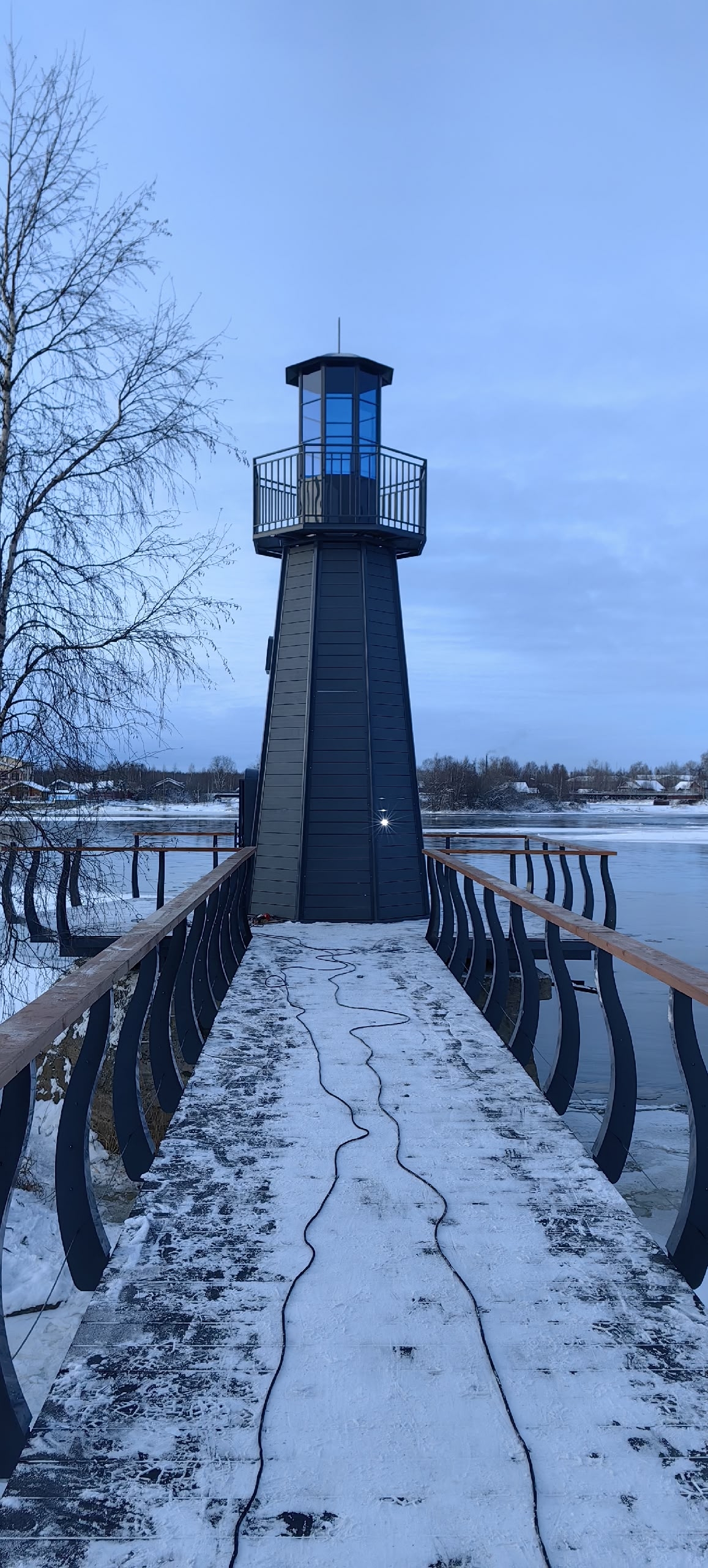 На набережной в Беломорске появился новый арт-объект «Маяк»