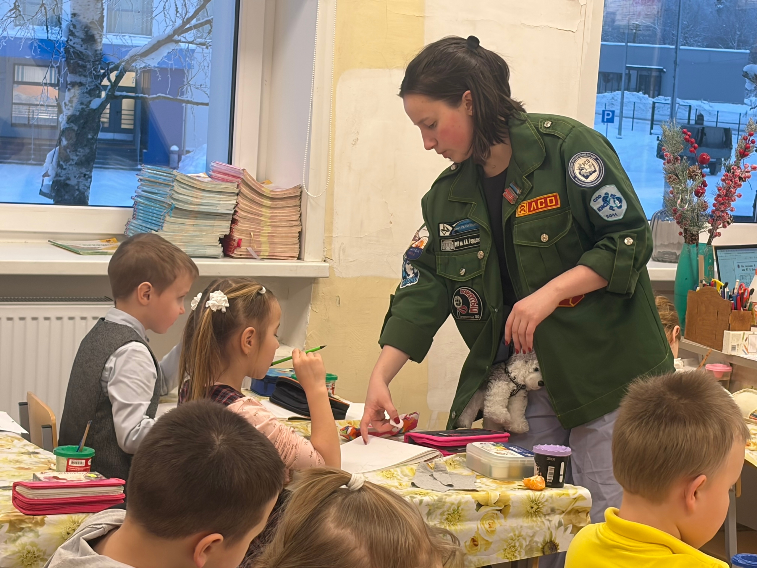 Волонтёры-студенты отряда «Хаски» привезли в Суоярвский округ помощь и праздник