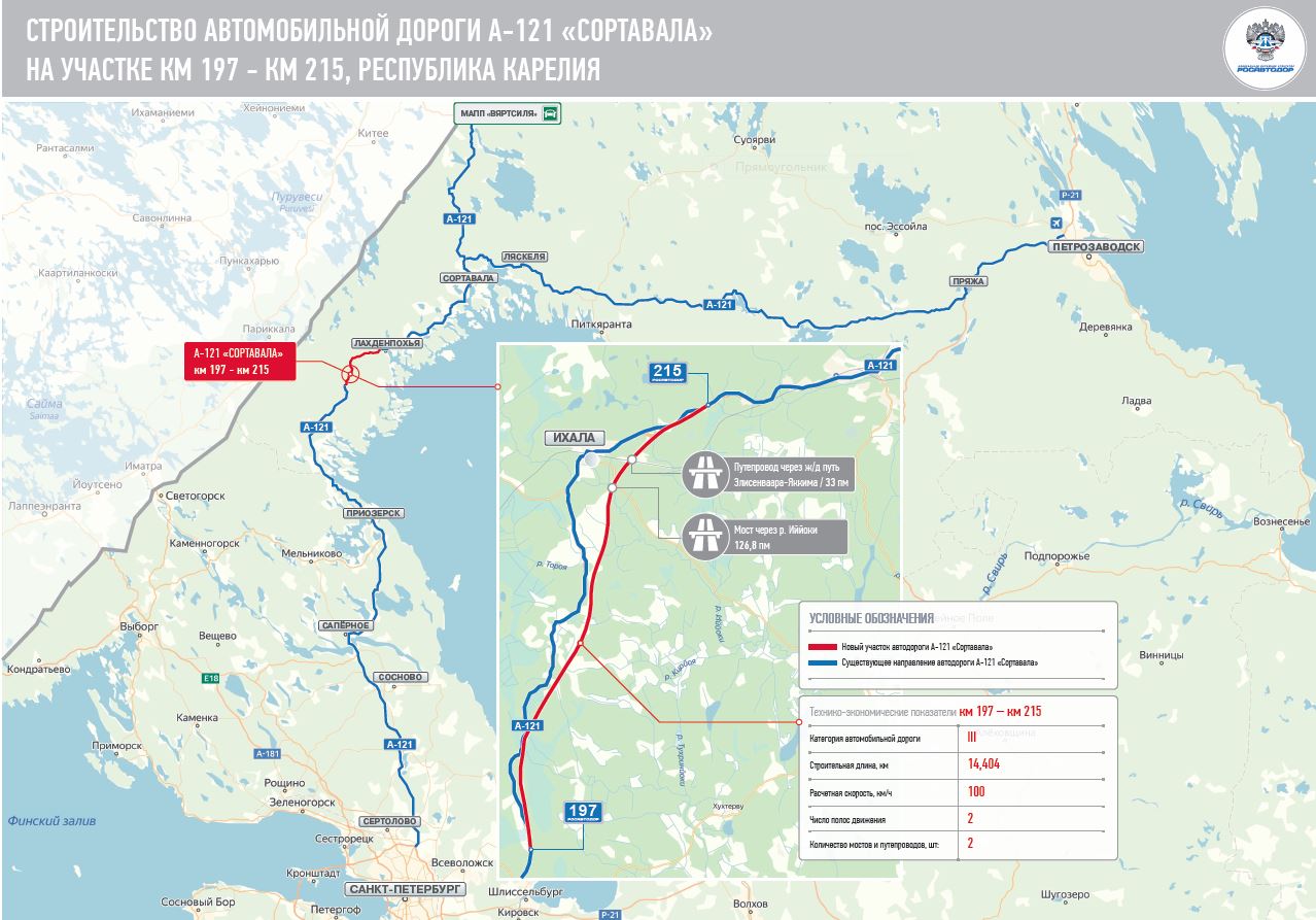 Трасса а 215 план реконструкции